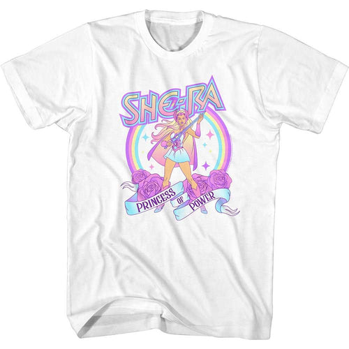 Pastel Goodness Masters of the Universe t-shirt in white