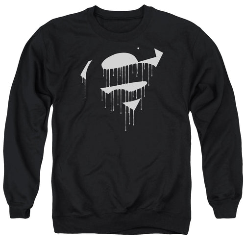 Superman Dripping Shield Crewneck Sweatshirt