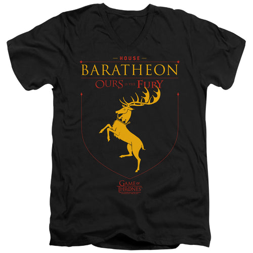 Game of Thrones House Baratheon Sigil V-Neck T-Shirt
