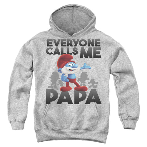The Smurfs Call Me Papa Smurf Youth Hoodie