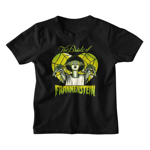 Bride of Frankenstein Bride in Heart Youth/Toddler T-Shirt