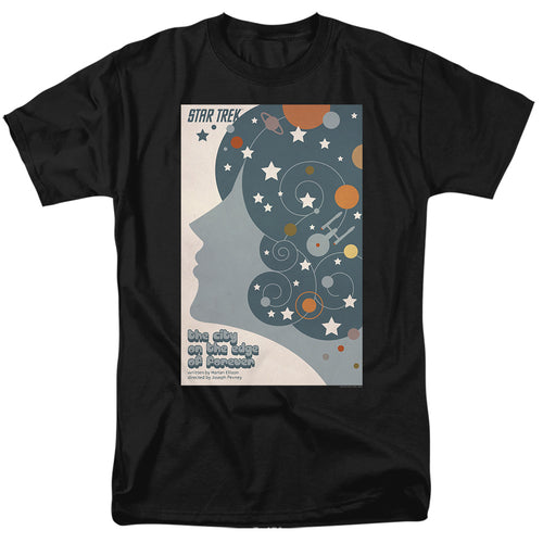 Star Trek Juan Ortiz The City on the Edge of Forever Black T-Shirt