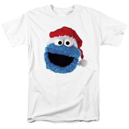 Sesame Street Cookie Monster Christmas Hat T-Shirt