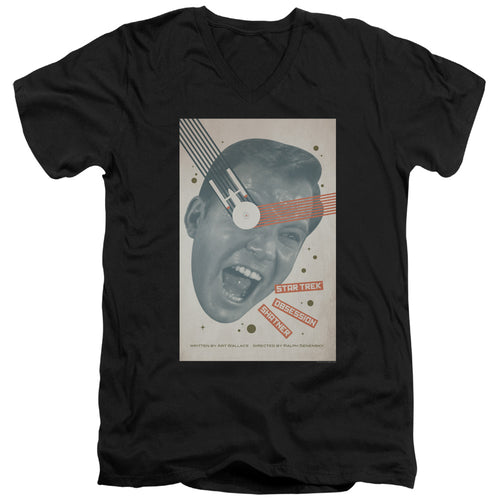 Star Trek Juan Ortiz Obsession Black V-Neck T-Shirt