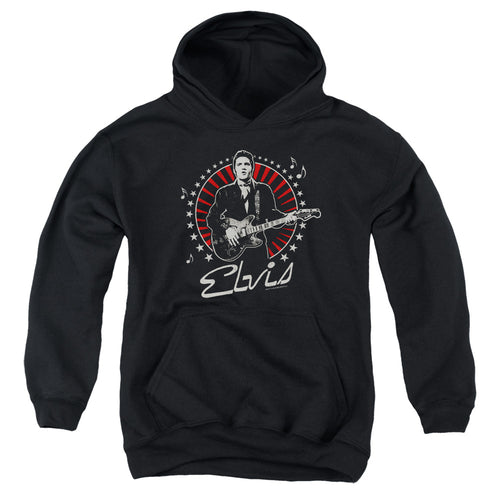 Elvis Presley Stars Youth Hoodie