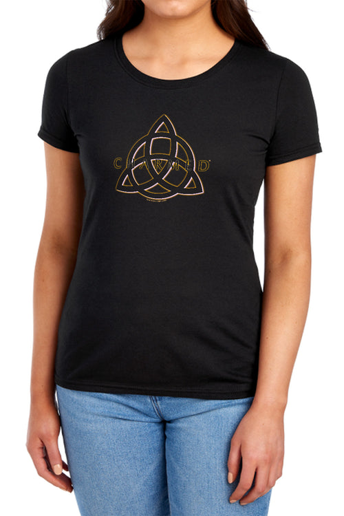 Charmed Triple Linked Logo Womens T-Shirt