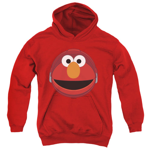 Sesame Street Mecha Elmo Face Youth Hoodie