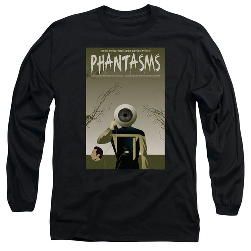 Star Trek Phantasms Black Long Sleeve T-Shirt