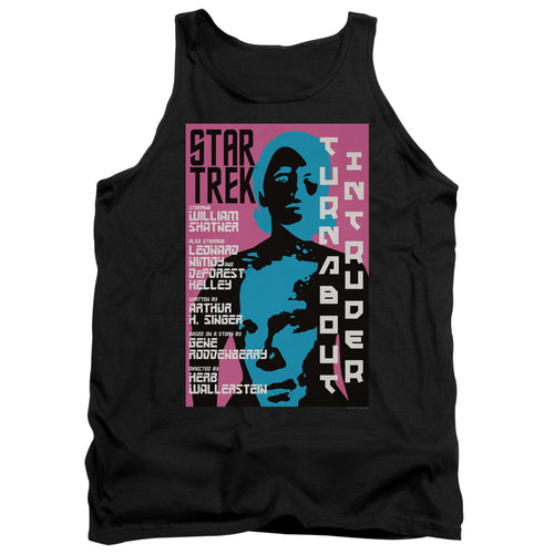 Star Trek Juan Ortiz Turnabout Intruder Black Tank Top