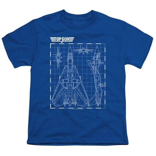 Top Gun Schematic Youth/Toddler T-Shirt