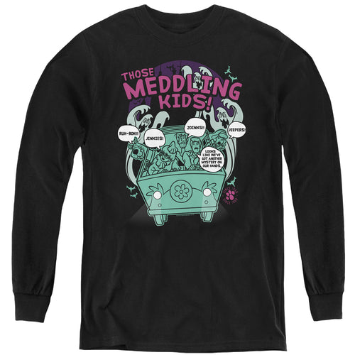 Scooby-Doo Meddling Since 1969 Youth Long Sleeve T-Shirt