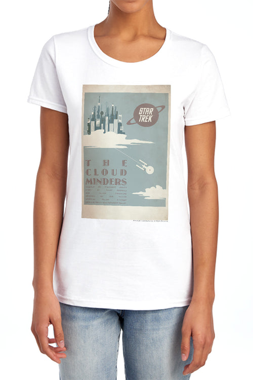 Star Trek Juan Ortiz The Cloud Minders Womens T-Shirt