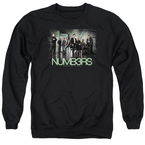 Numb3rs Numbers Cast Crewneck Sweatshirt