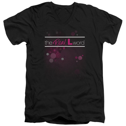 The Real L Word Logo V-Neck T-Shirt