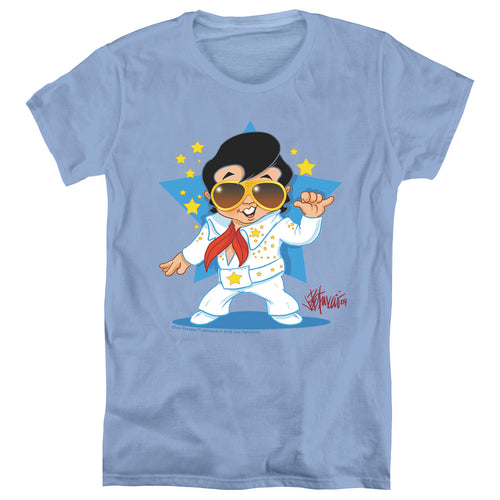 Elvis Presley Jumpsuit Womens T-Shirt