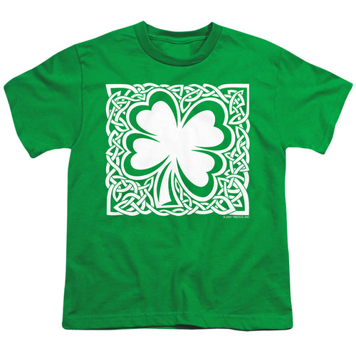 St Patrick's Day Celtic Shamrock White Youth/Toddler T-Shirt