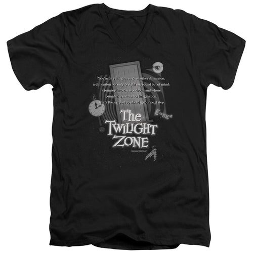 The Twilight Zone Opening Monologue V-Neck T-Shirt