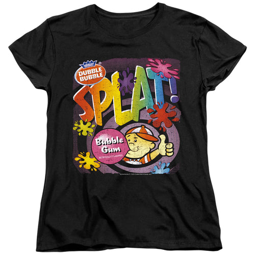 Dubble Bubble Splat Gum Womens T-Shirt