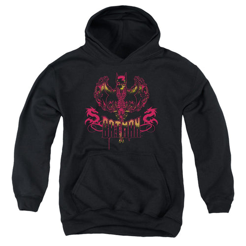 Batman Heart Of Fire Youth Hoodie