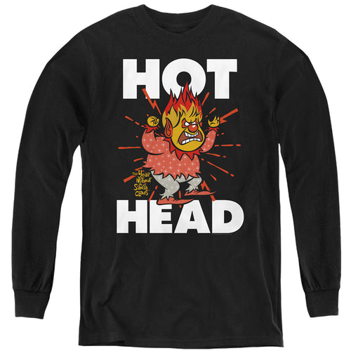 The Year Without a Santa Claus Hot Head Youth Long Sleeve T-Shirt
