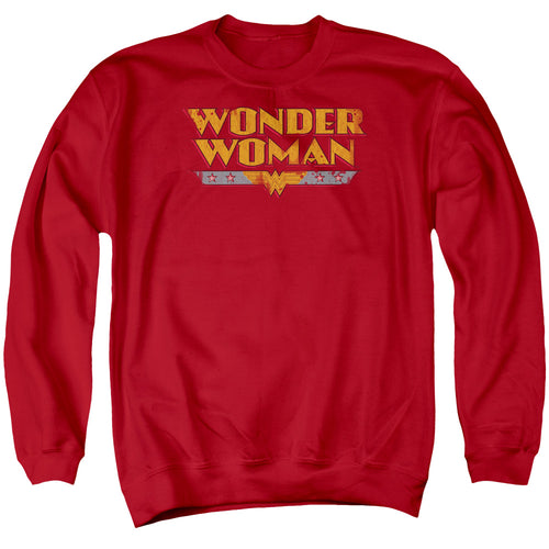 Wonder Woman Wonder Woman Logo Crewneck Sweatshirt