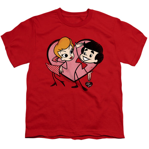 I Love Lucy Cartoon Love Youth/Toddler T-Shirt