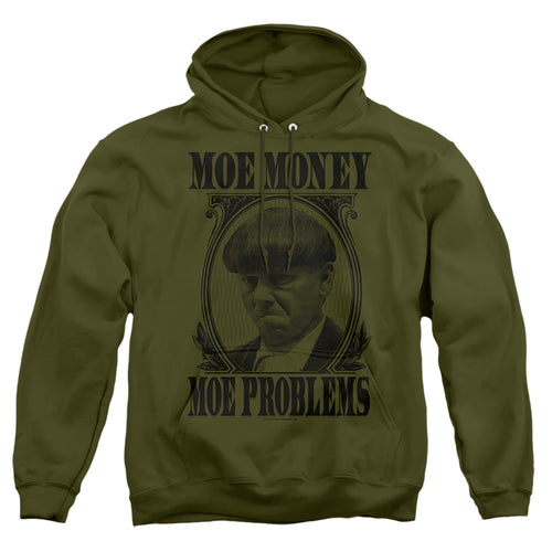 The Three Stooges Moe Money Moe Problems Pullover Hoodie