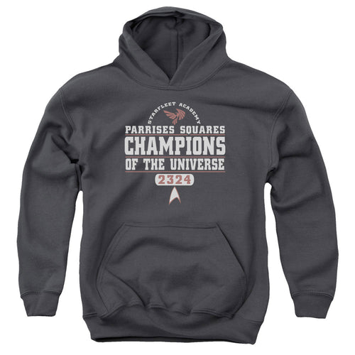 Star Trek Starfleet Academy Parrises Squares Champions Youth Hoodie