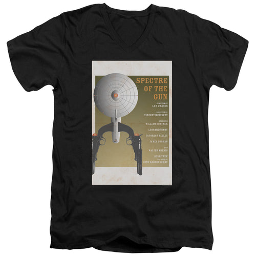 Star Trek Juan Ortiz Spectre of the Gun Black V-Neck T-Shirt