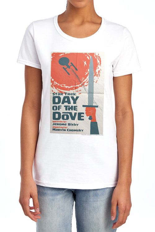 Star Trek Juan Ortiz Day of the Dove Womens T-Shirt