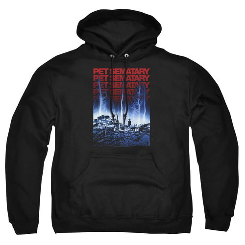 Pet Sematary Repeating Logo Pullover Hoodie