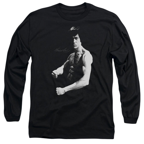 Bruce Lee Stance Long Sleeve T-Shirt