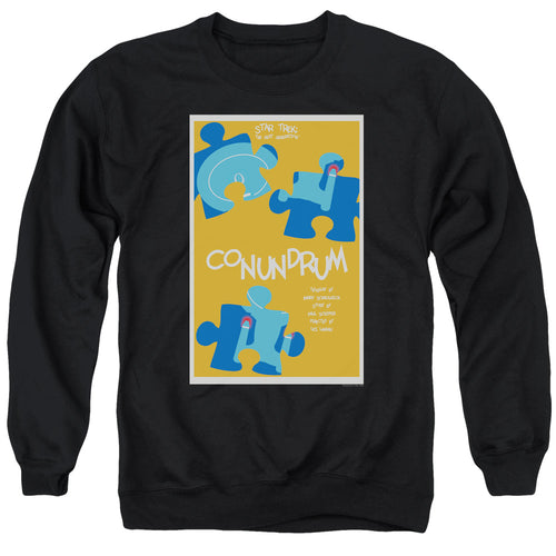 Star Trek Conundrum Black Crewneck Sweatshirt