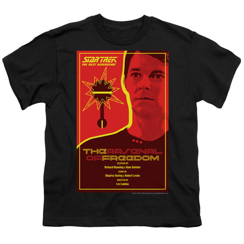 Star Trek The Arsenal of Freedom Black Youth/Toddler T-Shirt
