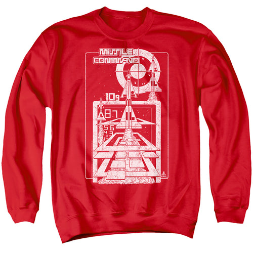 Atari Missile Command Lift Off Crewneck Sweatshirt