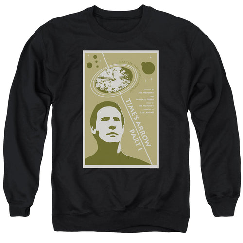 Star Trek Time's Arrow Part I Black Crewneck Sweatshirt