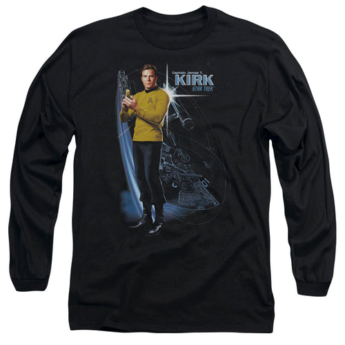 Star Trek Galactic Kirk Long Sleeve T-Shirt
