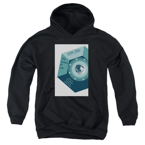 Star Trek The Quality of Life Black Youth Hoodie