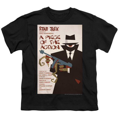 Star Trek Juan Ortiz A Piece of the Action Black Youth/Toddler T-Shirt