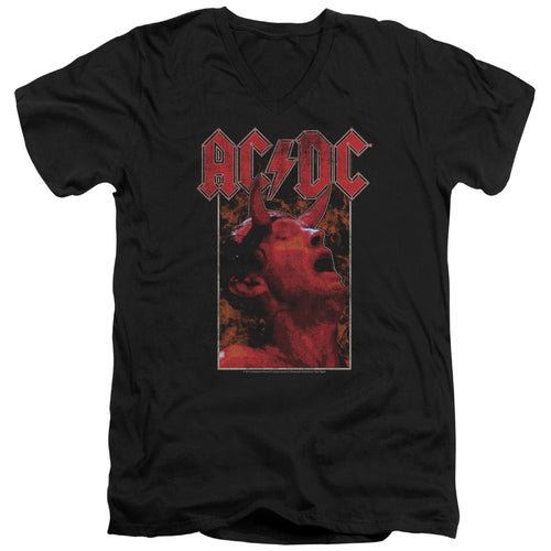 AC/DC Horns V-Neck T-Shirt