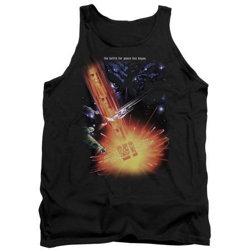 Star Trek The Wrath of Khan Battle Poster Tank Top