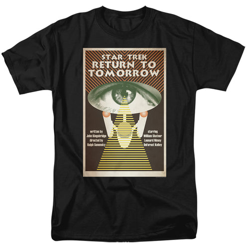 Star Trek Juan Ortiz Return to Tomorrow Black T-Shirt