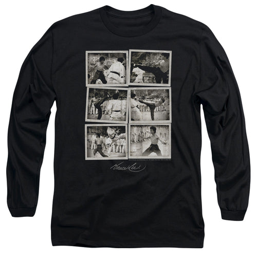 Bruce Lee Snap Shots Long Sleeve T-Shirt