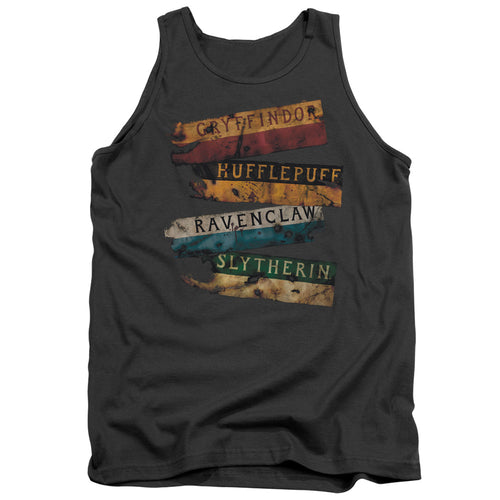 Harry Potter Burnt Banners Tank Top