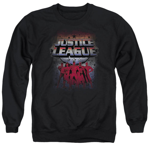 Justice League Star League Crewneck Sweatshirt