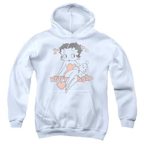 Betty Boop Classic with Pup Youth Hoodie