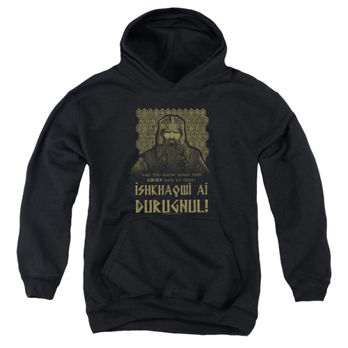 Lord of the Rings Ishkhaqwi Durugnul Youth Hoodie