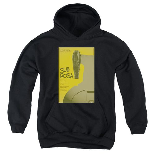 Star Trek Sub Rosa Black Youth Hoodie