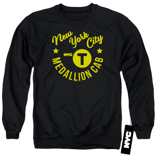 New York City Medallion Cab Crewneck Sweatshirt