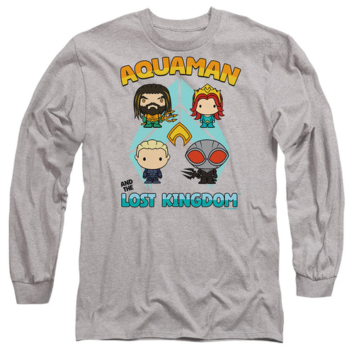 Aquaman Character Lineup Long Sleeve T-Shirt